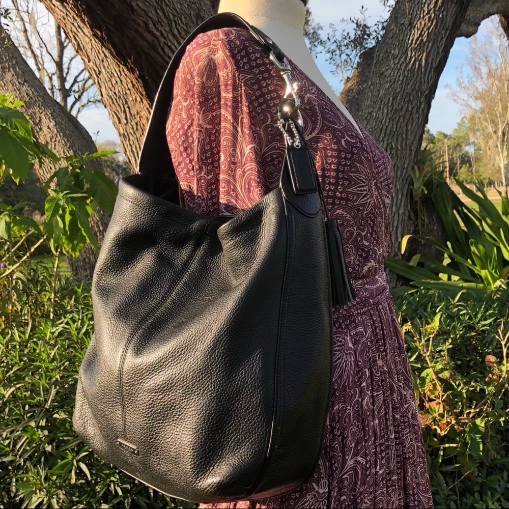***SOLD*** Coach Leather Hobo